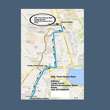 256 Townhouse Rest Hotel Kandy Luaran gambar